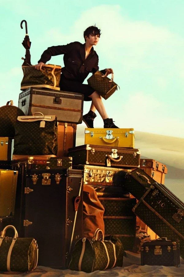 Publicité Louis Vuitton_ direction la savane pour shooting animalier